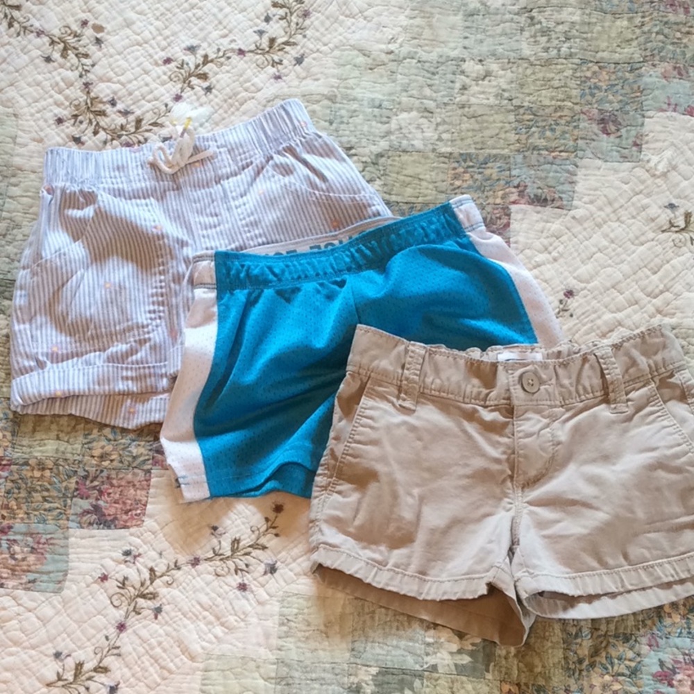 Set of 3 girls shorts